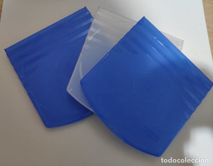 M&uacute;sica de colecci&oacute;n: 3 PORTA CD DE PLASTICO TRANSPARENTE - MARCA ROTHO. - Foto 2