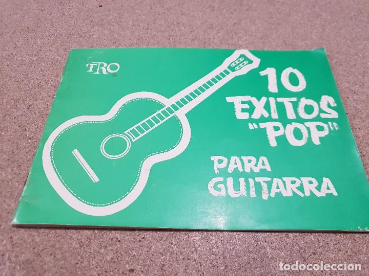 M&uacute;sica de colecci&oacute;n: MUSICA....ANTIGUO CANCIONERO....10 &Eacute;XITOS POP. PARA GUITARRA.......TRO.......1971....