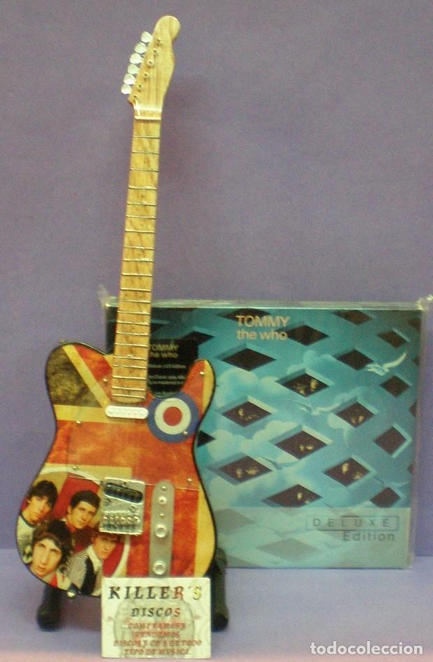 M&uacute;sica de colecci&oacute;n: Guitarra The Who - Union Jack (tributo a la banda). Serigrafiada