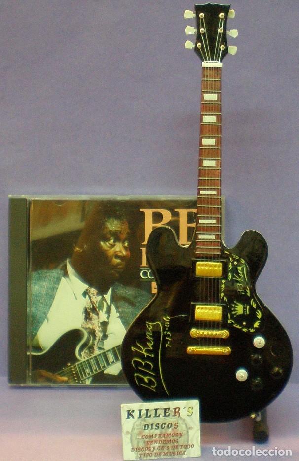 M&uacute;sica de colecci&oacute;n: Guitarra B.B. King / Firma - Guitarra tributo al Bluesman. Serigrafiada.
