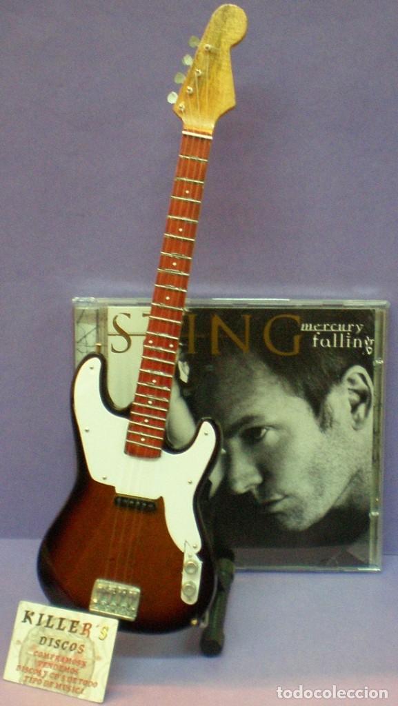 M&uacute;sica de colecci&oacute;n: Guitarra Sting - Tributo al solista y cantante de Police