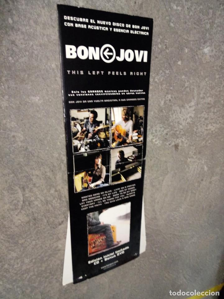 M&uacute;sica de colecci&oacute;n: DISPLAY PROMOCIONAL BON JON JOVI THIS THEFT FEELS RIGHT 1,8 X 0,9 MTS. A&Ntilde;O 2003