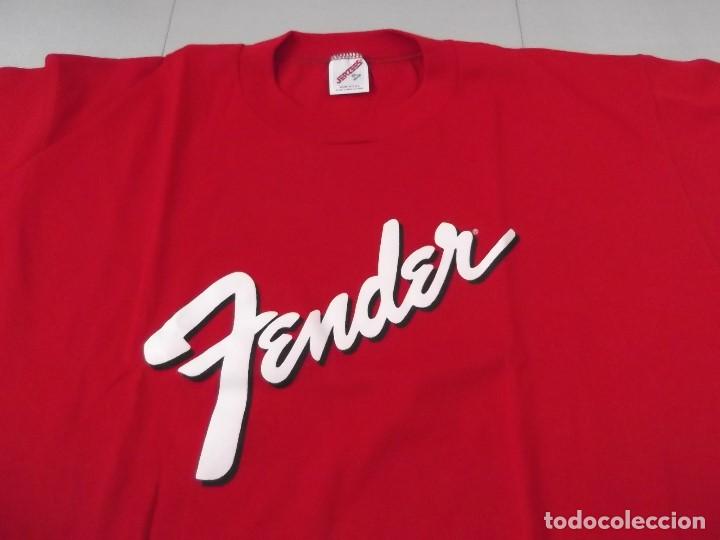 M&uacute;sica de colecci&oacute;n: FENDER - Camiseta nueva original U.S.A. - Foto 2