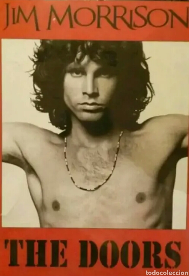 M&uacute;sica de colecci&oacute;n: Lamina nueva cuadro cartel Jim Morrison cantante de grupo The Doors Cuadro Poster foto imagen