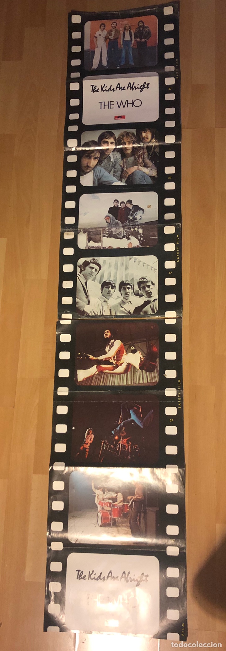 M&uacute;sica de colecci&oacute;n: Cartel poster original The Who the kids are allright