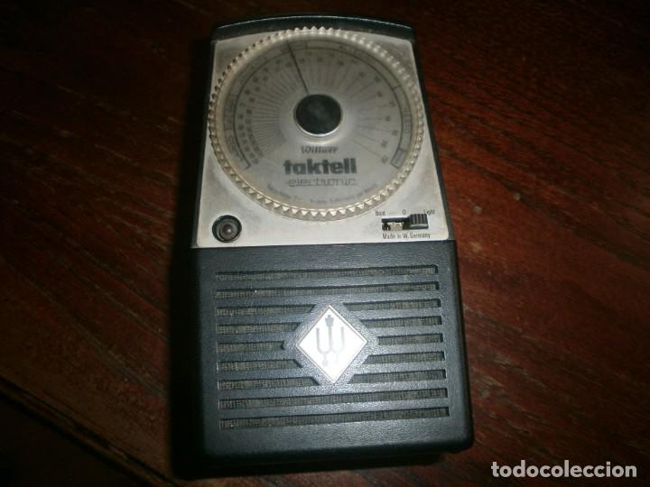 Musique de collection: Metr&oacute;nomo antiguo Wittner taktell electronic Germany - luz y sonido funcionando