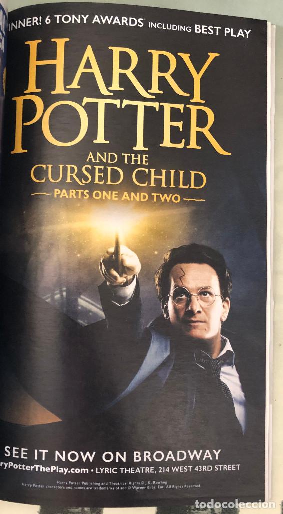 M&uacute;sica de colecci&oacute;n: Publicidad en prensa del musical Harry Potter, Broadway, Manhattan, Nueva York. En ingl&eacute;s.