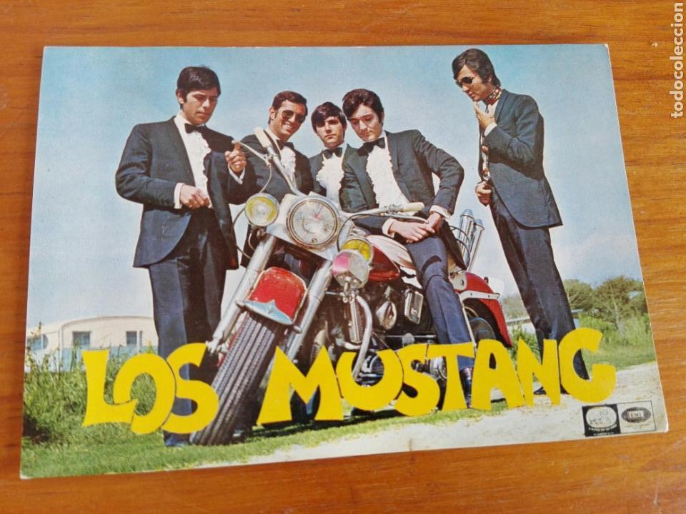 M&uacute;sica de colecci&oacute;n: Publicidad , con discografia por detr&aacute;s , Los Mustang, Emi