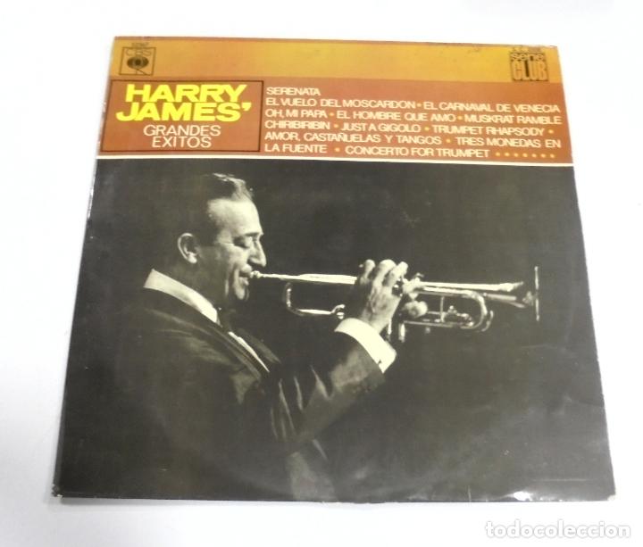 M&uacute;sica de colecci&oacute;n: LP. HARRY JAMES. GRANDES EXITOS. CBS. 1966 - Foto 1
