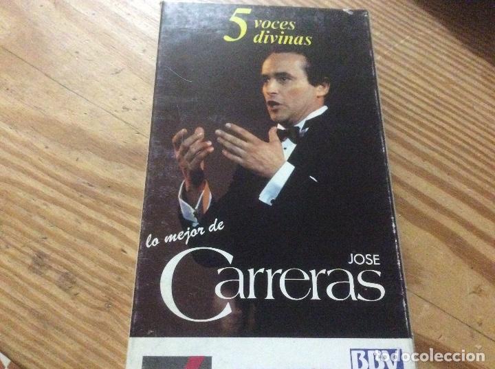 Musique de collection: 5 voces divinas jose carreras vhs