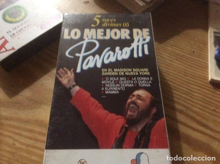 Musique de collection: 5 voces divinas lo mejor de pavarotti en el madison square garden vhs