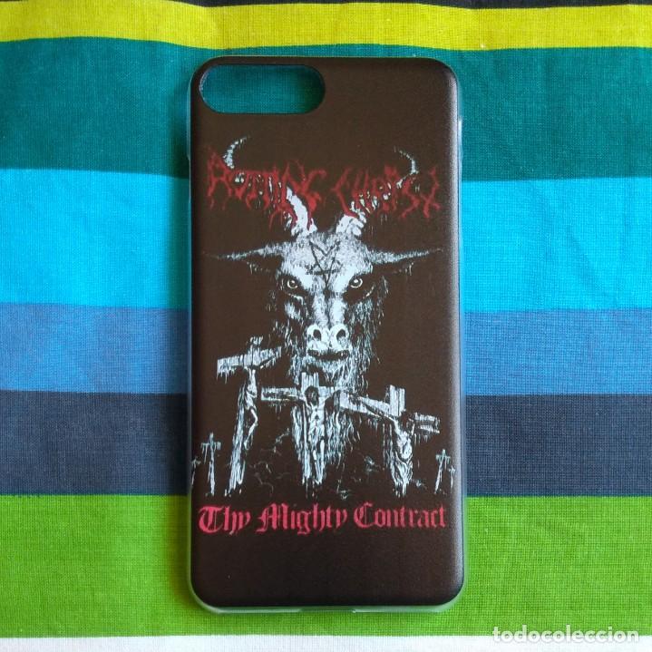 M&uacute;sica de cole&ccedil;&atilde;o: ROTTING CHRIST - FUNDA / CARCASA R&Iacute;GIDA IPHONE 8 PLUS