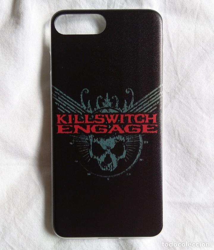 M&uacute;sica de cole&ccedil;&atilde;o: KILLSWITCH ENGAGE - FUNDA / CARCASA R&Iacute;GIDA IPHONE 8 PLUS