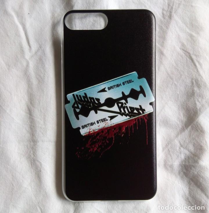 M&uacute;sica de colecci&oacute;n: JUDAS PRIEST - FUNDA / CARCASA R&Iacute;GIDA IPHONE 8 PLUS - Foto 1