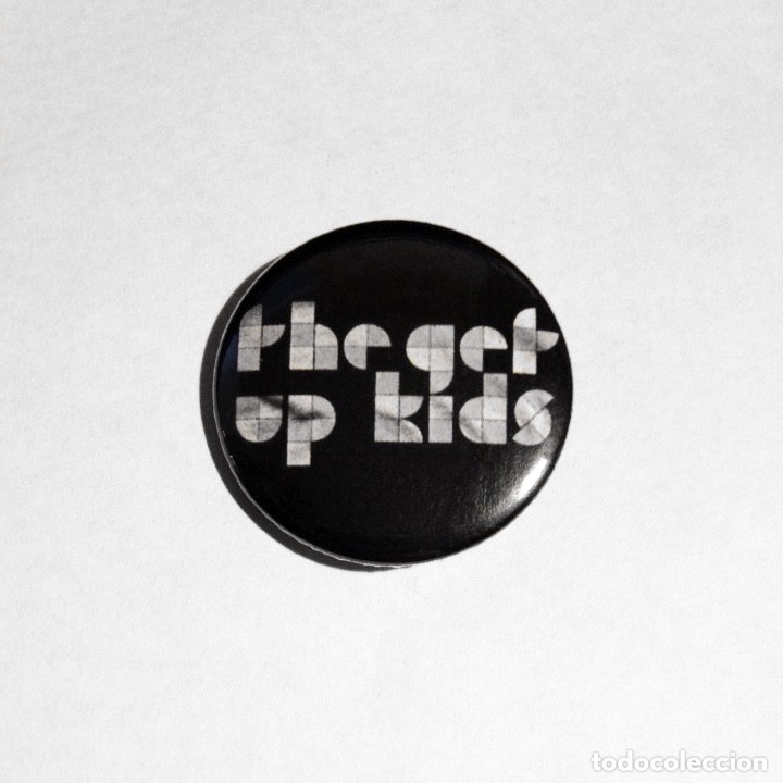 M&uacute;sica de colecci&oacute;n: THE GET UP KIDS - LOGO CHAPA 31mm (CON IMPERDIBLE) - ROCK ALTERNATIVO PUNK