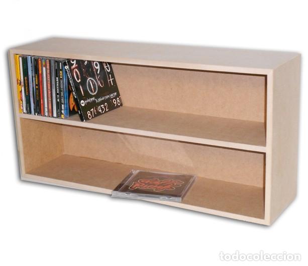 mueble estanteria para 100 cd compact disc - Comprar Música vários
