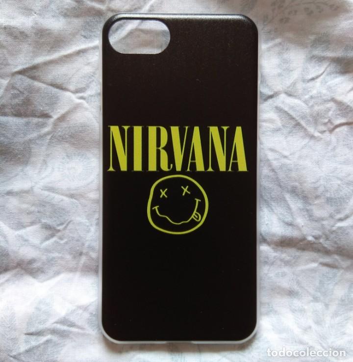 M&uacute;sica de colecci&oacute;n: NIRVANA - FUNDA / CARCASA R&Iacute;GIDA IPHONE 7 - Foto 1