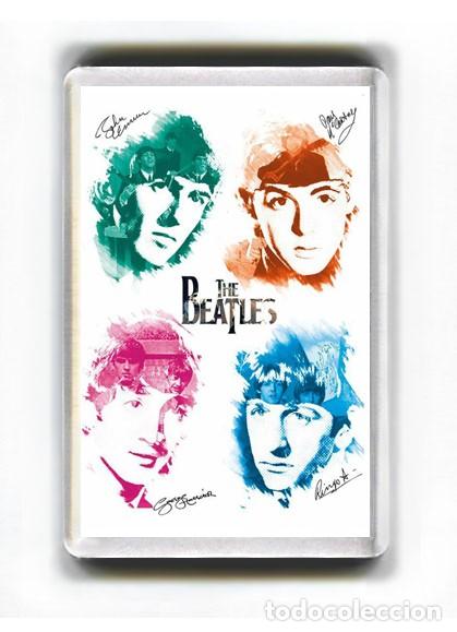 M&uacute;sica de colecci&oacute;n: IMAN ACRILICO NEVERA - MUSICA THE BEATLES