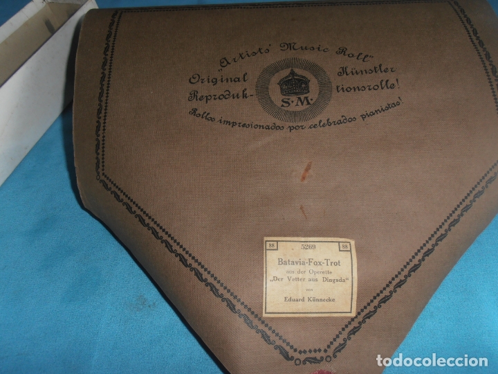 M&uacute;sica de colecci&oacute;n: TRES ROLLOS DE PIANOLA - Foto 2