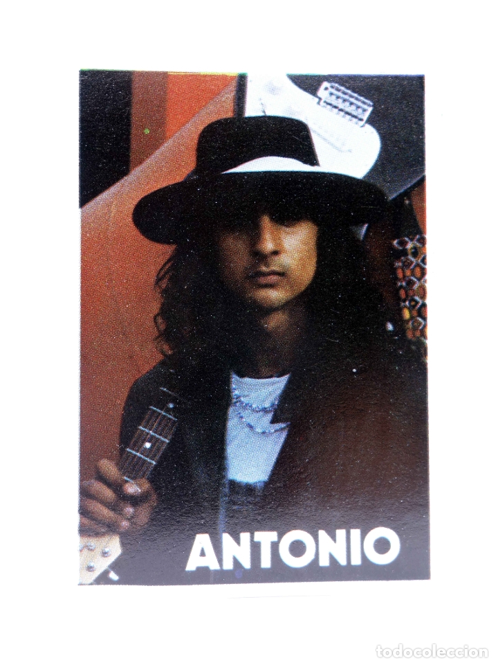 M&uacute;sica de colecci&oacute;n: CROMO SUPER MUSICAL 51. ANTONIO FLORES. Eyder, Circa 1980