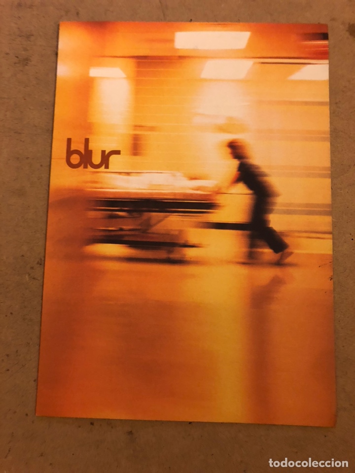 Collectible Music: BLUR - CARPETA PROMOCIONAL DISCOGR&Aacute;FICA EMI DEL L.P BLUR (1997)