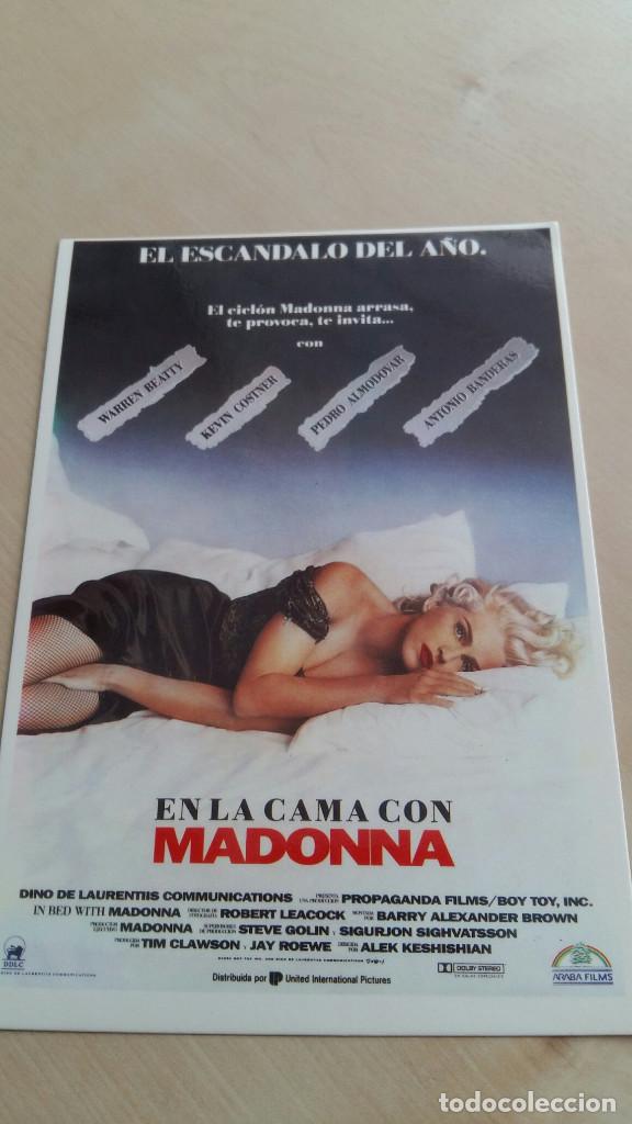 M&uacute;sica de colecci&oacute;n: POSTAL PROMOCION MADONNA