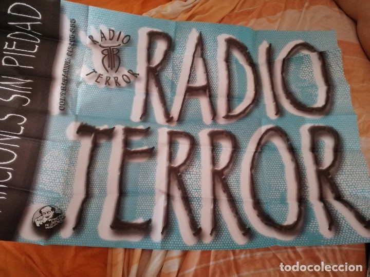 M&uacute;sica de colecci&oacute;n: RADIO TERROR. CANCIONES SIN MIEDO. CARTEL DOBLADO. BUEN ESTADO. RAR&Iacute;SIMO