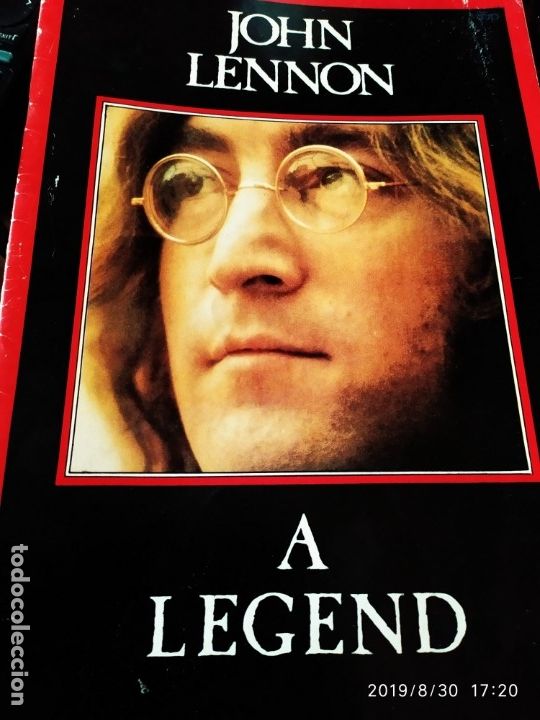 M&uacute;sica de colecci&oacute;n: THE BEATLES JOHN LENNON A LEGEND SIN FECHA CONCRETA PRECIOSAS FOTOS
