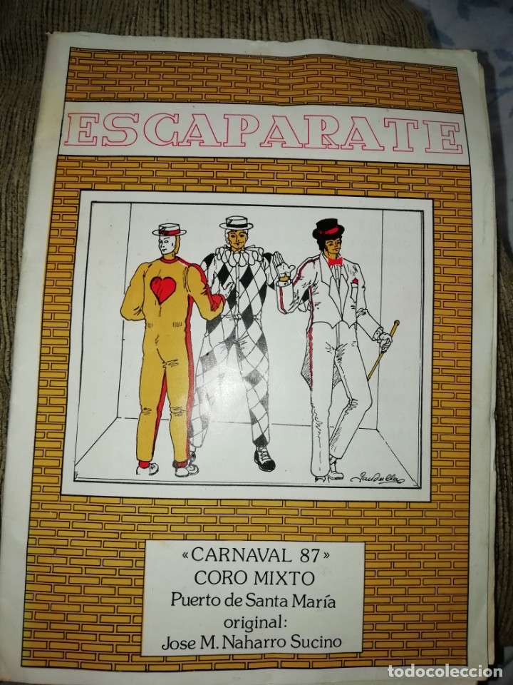 M&uacute;sica de colecci&oacute;n: carnaval de cadiz coro escaparate  1987