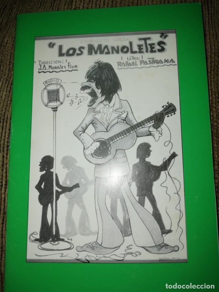 M&uacute;sica de colecci&oacute;n: carnaval de cadiz libreto los manoletes chirigota