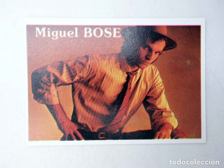 M&uacute;sica de colecci&oacute;n: CROMO SUPER MUSICAL 131. MIGUEL BOS&Eacute; (Miguel Bos&eacute;) Eyder, Circa 1980