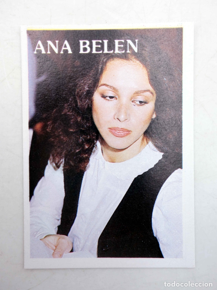 M&uacute;sica de colecci&oacute;n: CROMO SUPER MUSICAL 142. ANA BEL&Eacute;N (Ana Bel&eacute;n) Eyder, Circa 1980