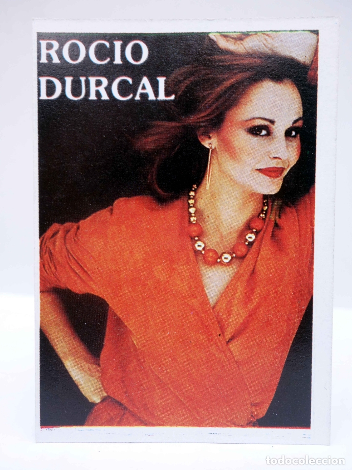M&uacute;sica de colecci&oacute;n: CROMO SUPER MUSICAL 156. ROC&Iacute;O DURCAL (Roc&iacute;o Durcal) Eyder, Circa 1980