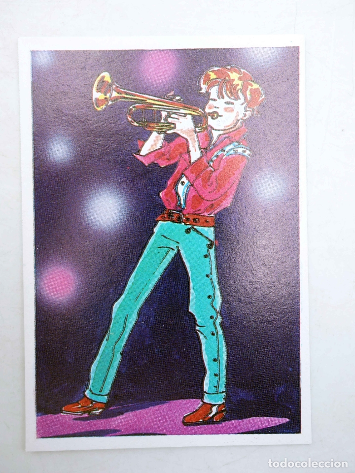 M&uacute;sica de colecci&oacute;n: CROMO SUPER MUSICAL 189. TROMPETA. Eyder, Circa 1980