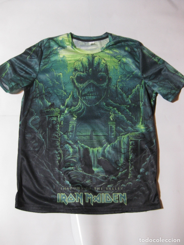 M&uacute;sica de colecci&oacute;n: CAMISETA IRON MAIDEN. SHADOW OF THE VALLEY, DEL CD BOOK OF SOULS