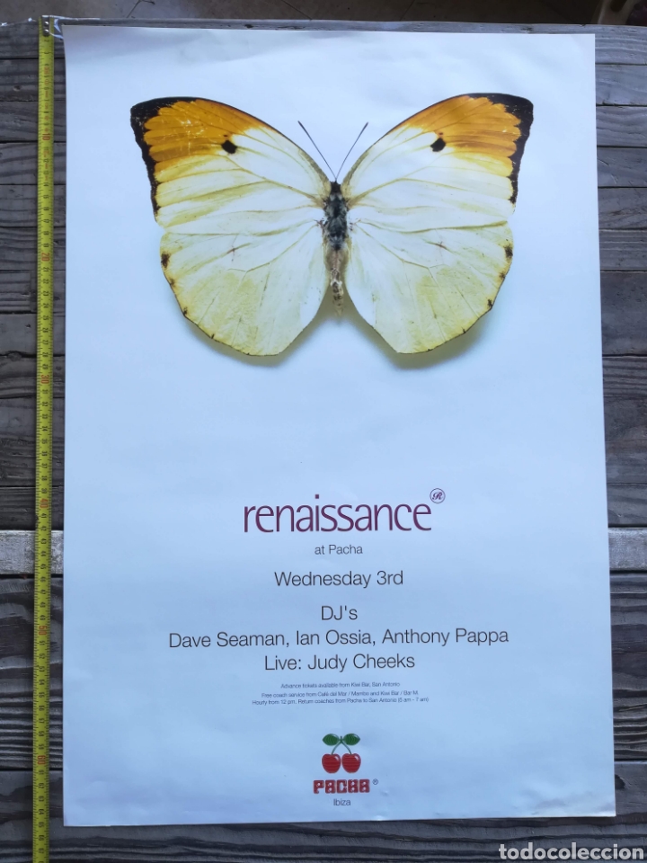Musique de collection: Poster Pacha Renaissance disco discoteca dj ibiza