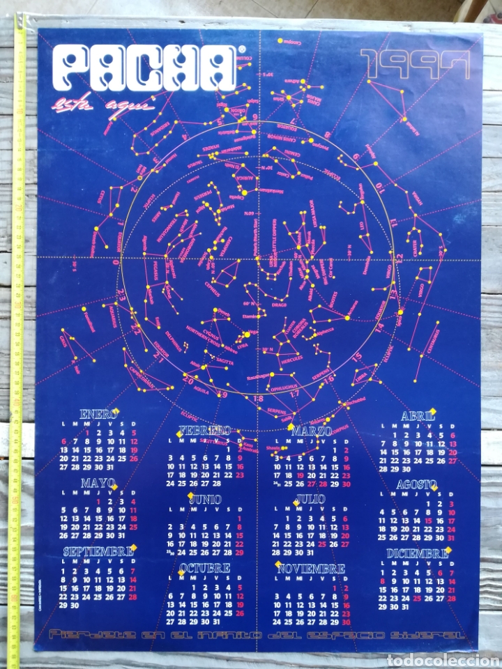 Musique de collection: PACH&Aacute; Poster Pacha constelaciones 1997 Ibiza disco discoteca dj