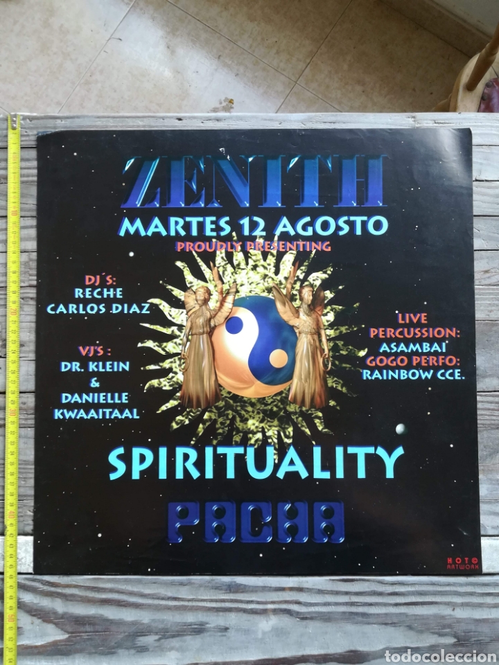 Musique de collection: Zenith pacha poster cartel disco discoteca ibiza party