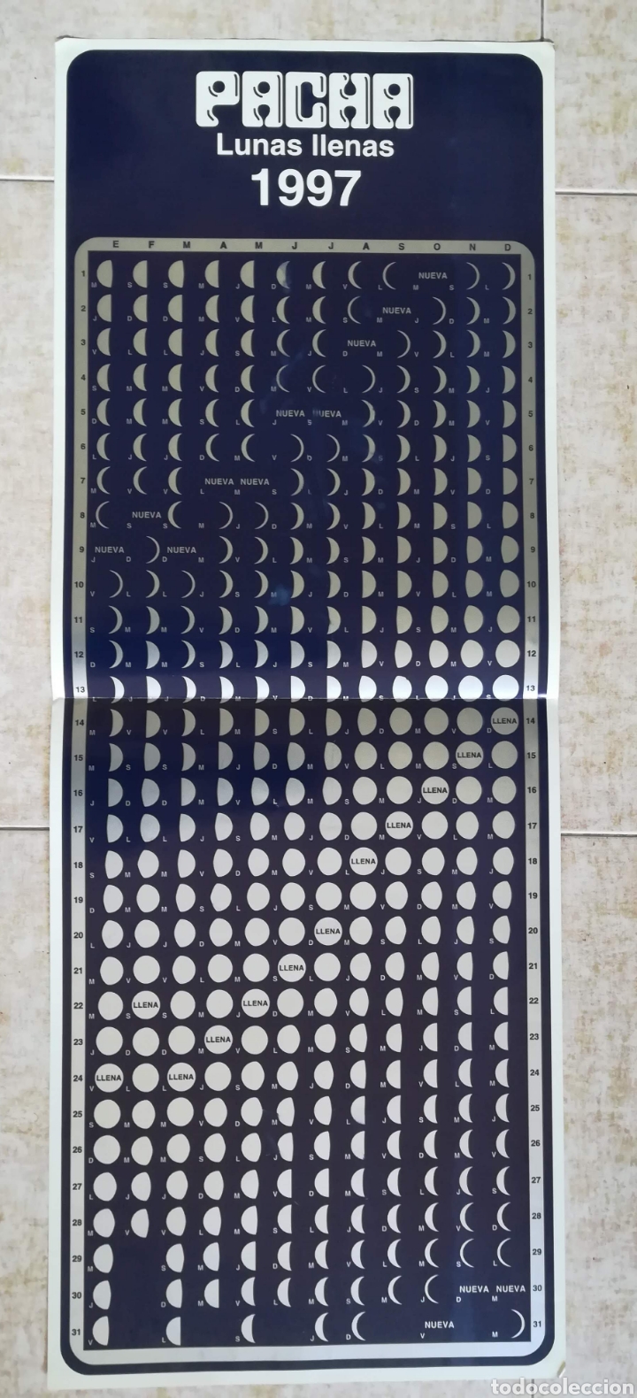 Musique de collection: Poster Pach&aacute; lunas llenas 1997 pacha disco ibiza discoteca dj
