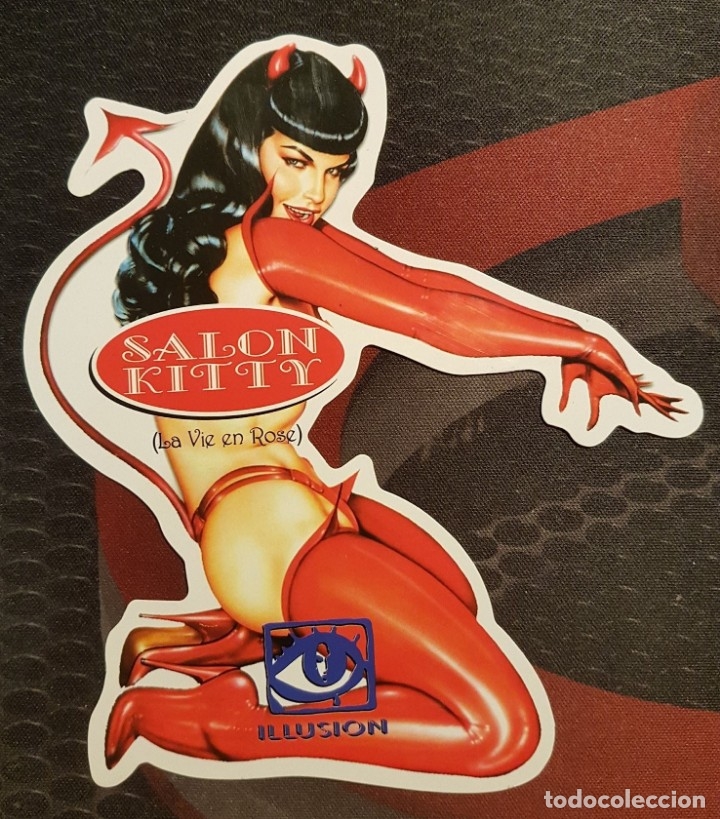 M&uacute;sica de colecci&oacute;n: SALON KITTY - FLYER DISCOTECA VISION BARCELONA
