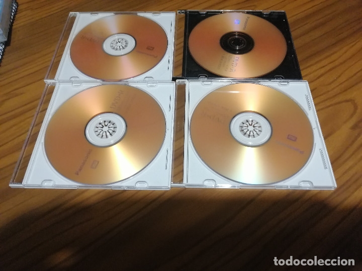 M&uacute;sica de colecci&oacute;n: 4 DVD+R. PANOSONIC. SIN USO. EN CAJA ESTRECHA. SIN USO. DIFICIL