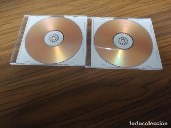 M&uacute;sica de colecci&oacute;n: 2 DVD+R. 120 MIN. PANASONIC. SIN USO.