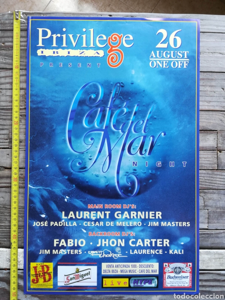 Musique de collection: Privilege ibiza DISCO IBIZA DISCOTECA POSTER ORIGINAL CARTEL