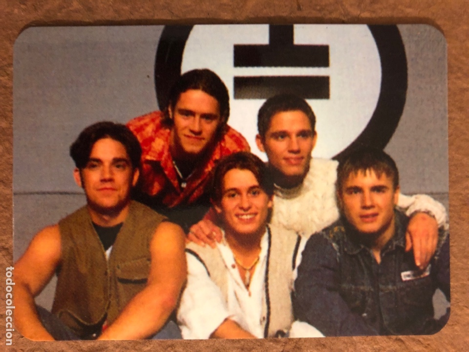 Collectible Music: TAKE THAT. CALENDARIO PUBLICITARIO DEL A&Ntilde;O 1997. 6,6 x 9,1 Cms.