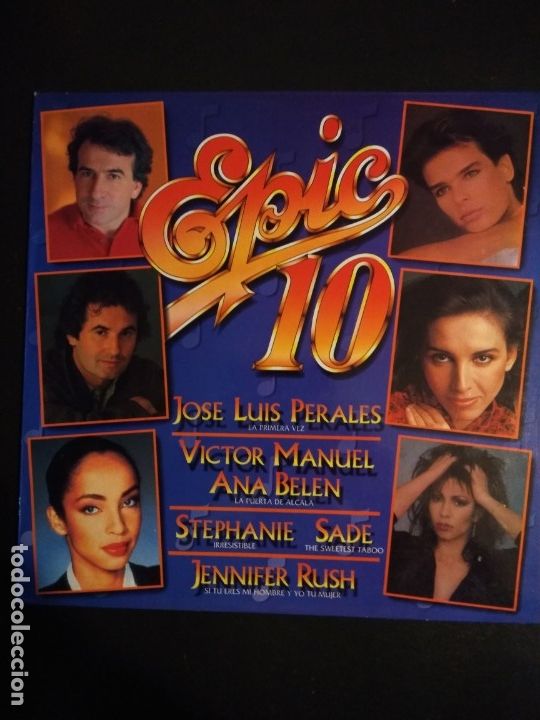 M&uacute;sica de colecci&oacute;n: LP  Epic 10 - Mix - Foto 1