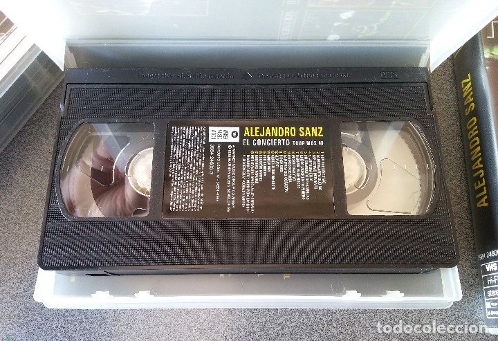 M&uacute;sica de colecci&oacute;n: Alejandro Sanz Los Videos VHS - Foto 6
