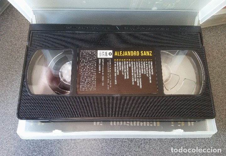 M&uacute;sica de colecci&oacute;n: Alejandro Sanz Los Videos VHS - Foto 7