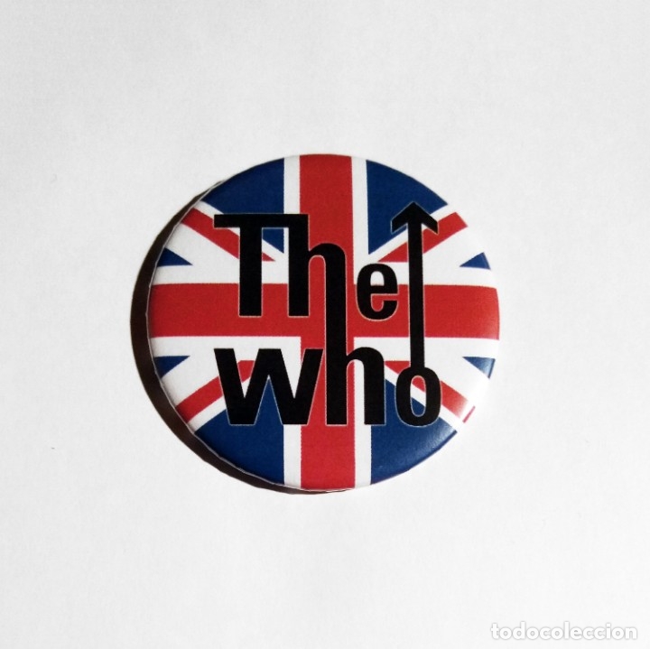 Collectible Music: THE WHO - LOGO IM&Aacute;N NEVERA 59MM - ROCK