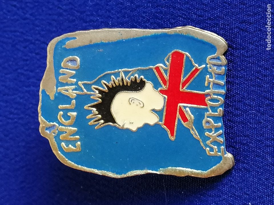 M&uacute;sica de colecci&oacute;n: ENGLAND EXPLOITED -PIN PUNK - Foto 1