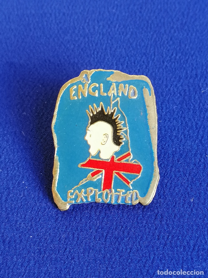 M&uacute;sica de colecci&oacute;n: ENGLAND EXPLOITED -PIN PUNK - Foto 2